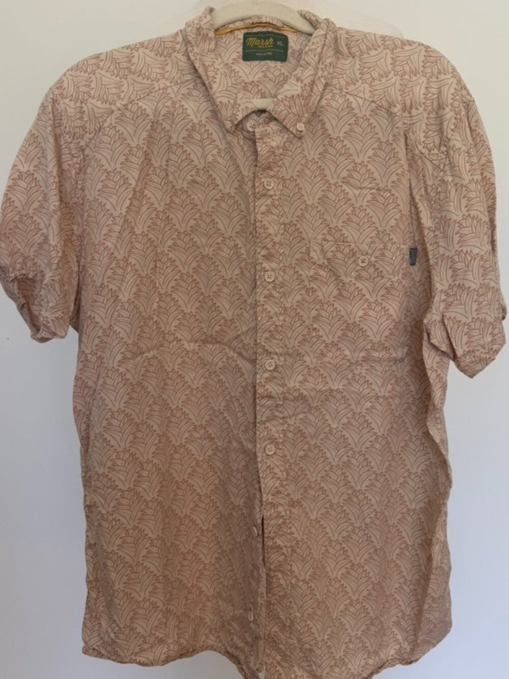 Marsh Wear Shirt Men  Ride The Tide Button Down